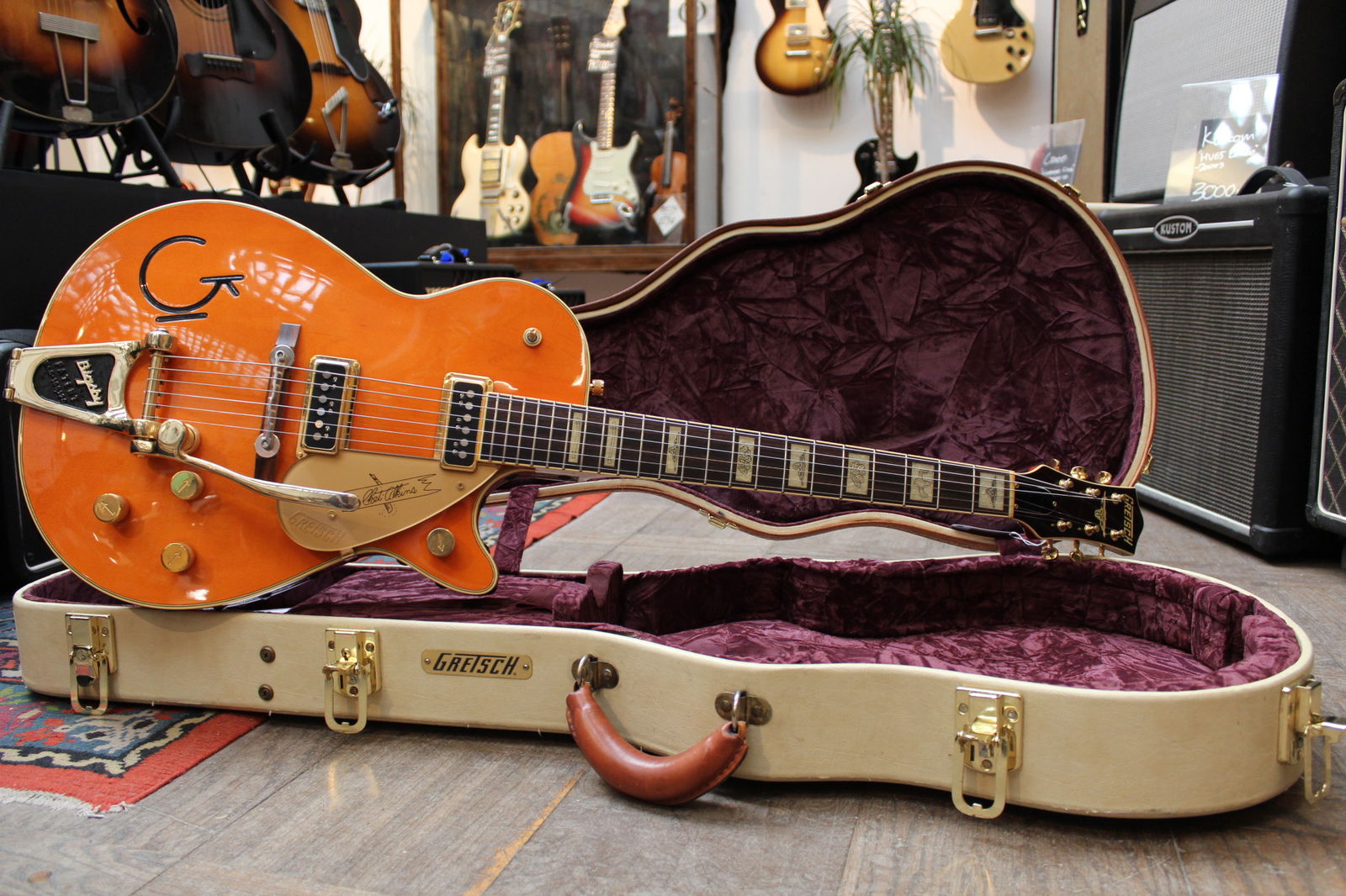 2006 Gretsch G6121-1955 Chet Atkins Solid Body Western Maple Stain