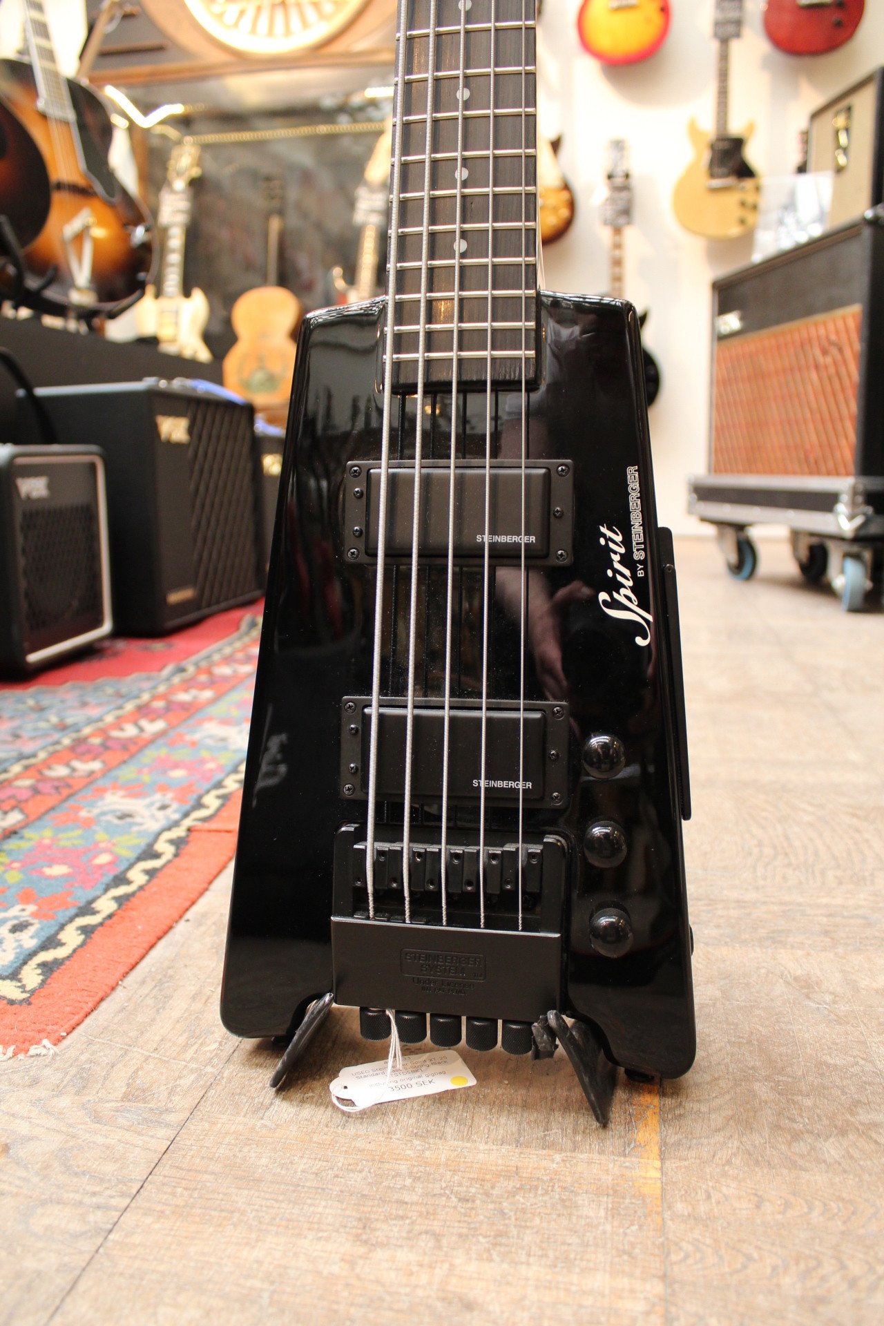 Standard　Black　XT-25　5-String　XTSTD5BK1　Spirit　Steinberger　USED　Bass