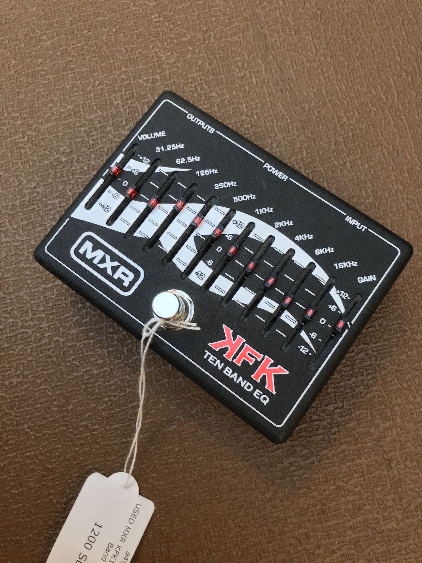 USED MXR KFK1 Kerry King Ten Band EQ