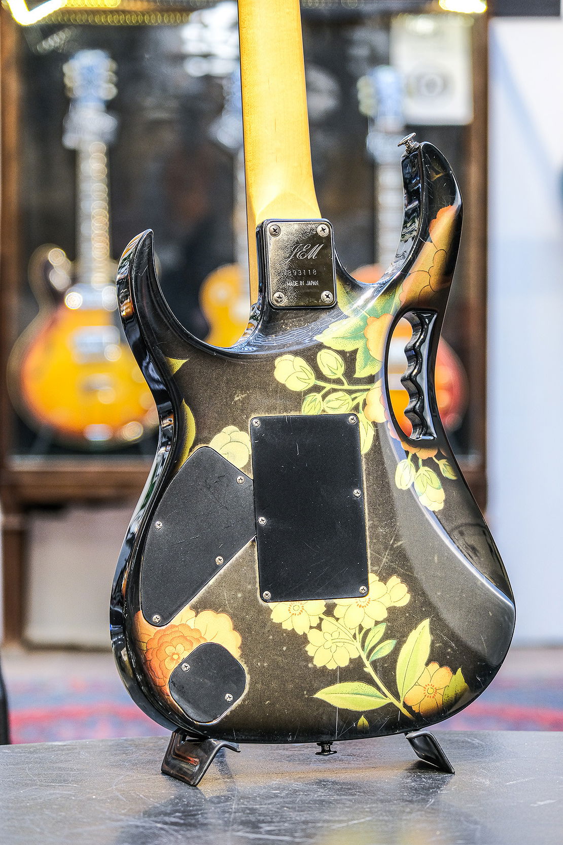 1989 Ibanez JEM77FP floral pattern