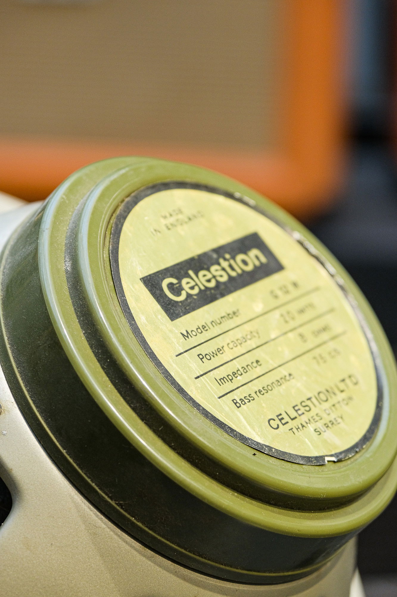 1966 Celestion Pre-Rola T1220 G12M Greenback 20w 12´ Speaker - 8 Ohm ´