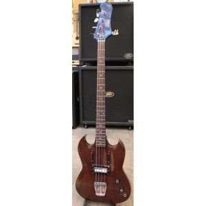 1966 Guild Jet Star bass modified and stripped mahogany serial SD231