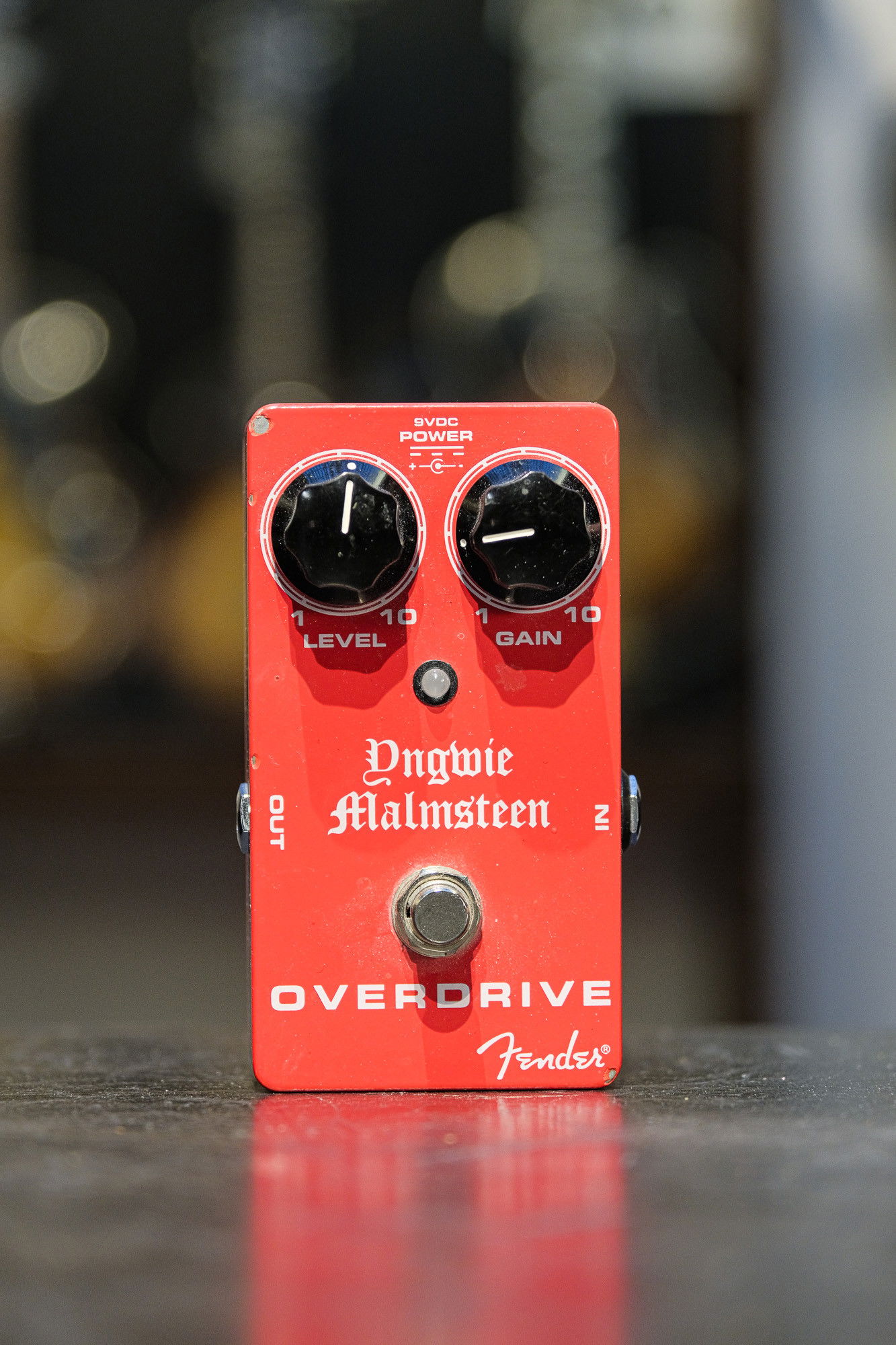 2010s Fender Yngwie Malmsteen Overdrive red