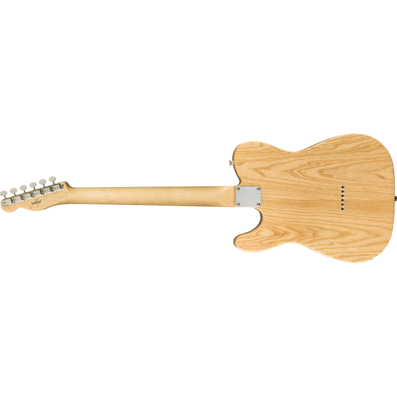 Back Fender Jimmy Page Telecaster, Rosewood Fingerboard, Natural Artist