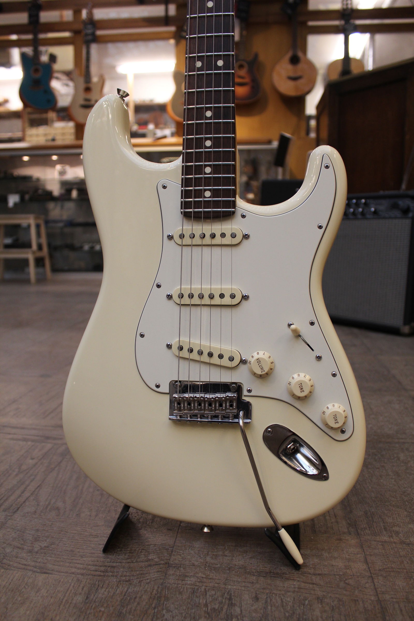 2015 Fender American Standard Stratocaster Olympic White RW