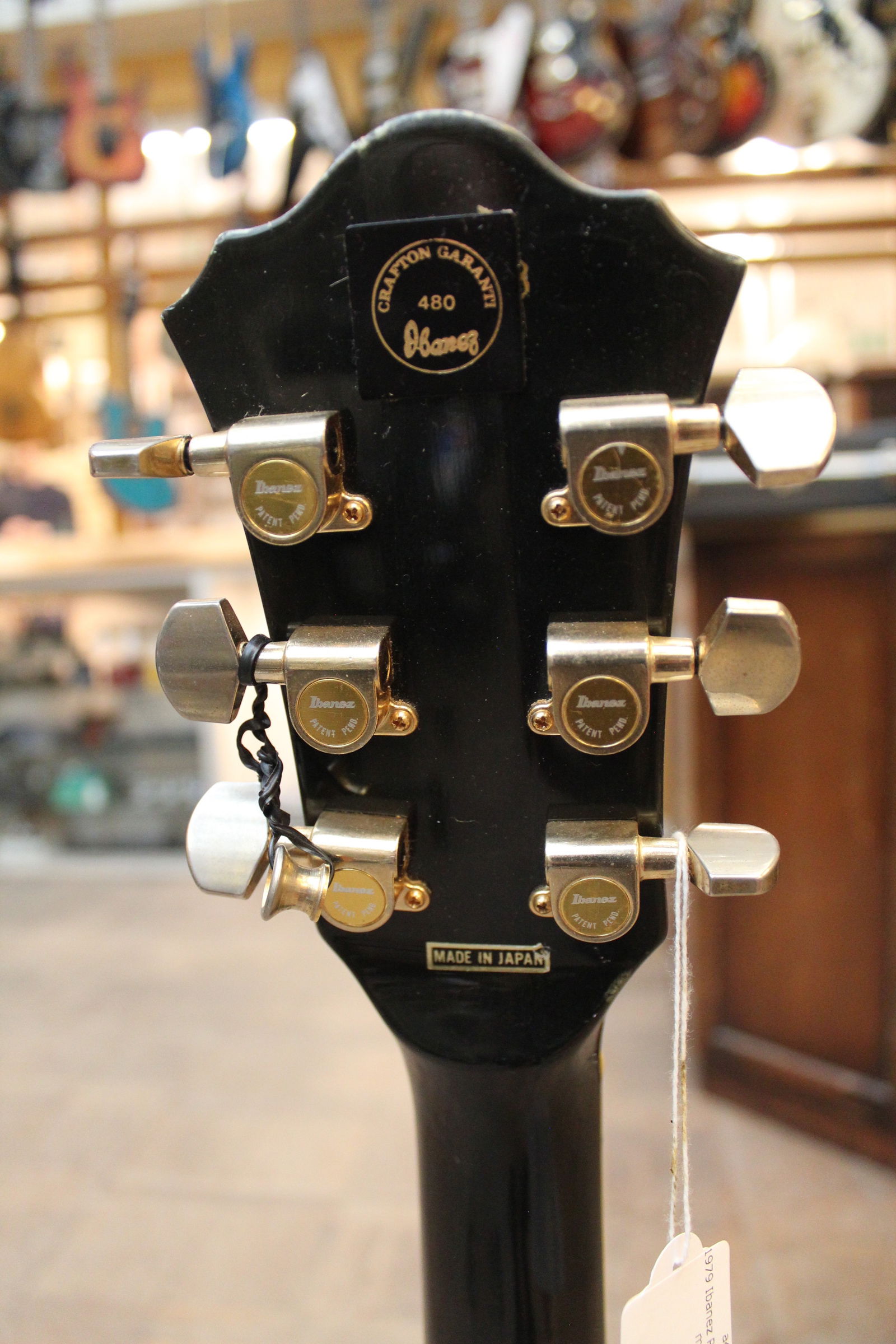 1979 Ibanez PF300 Performer Series transparent black